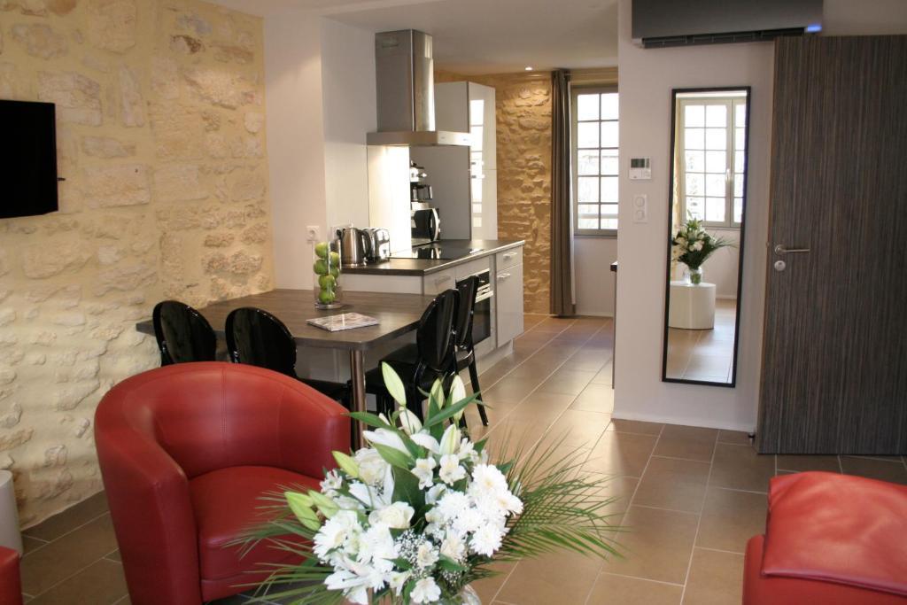 Le Porche De Sarlat Aparthotel Szoba fotó